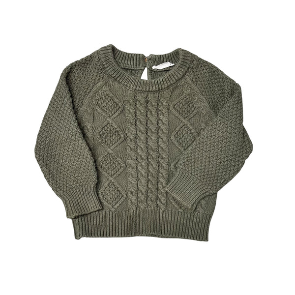 Jamie Kay | Cable Knit Sweater | 6-12m