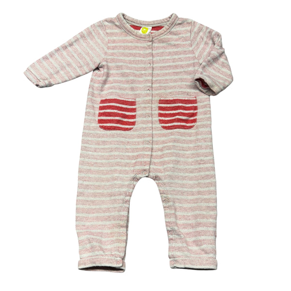 Slem | Striped Playsuit | 9m