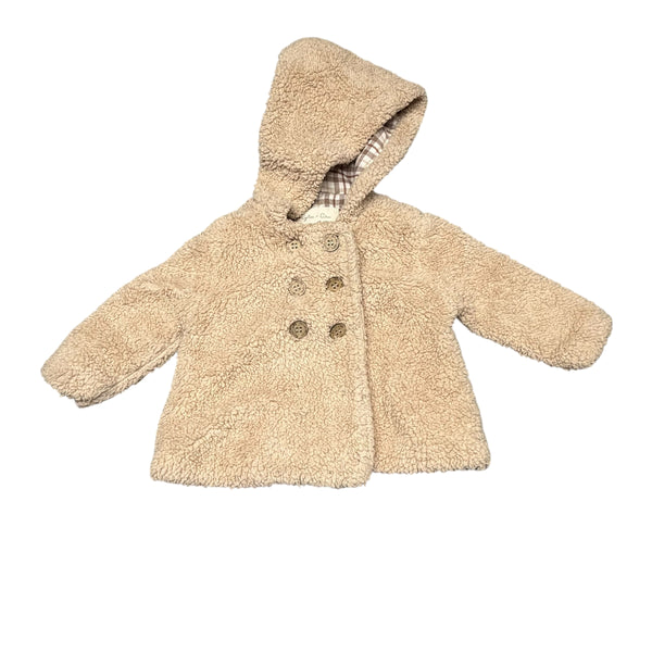Rylee & Cru | Tan Sherpa Jacket | 6-12m