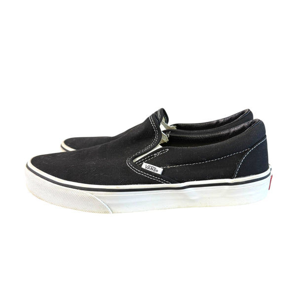 Vans | Black Classic Slip-Ons | 8.5 Mens