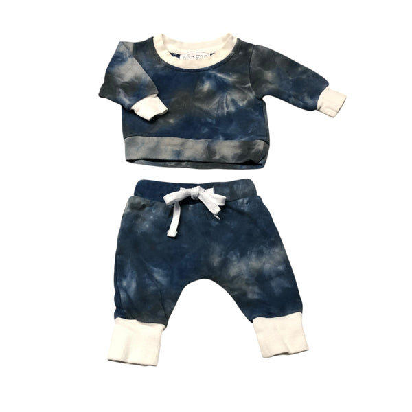 Olive + Scout | Tie-Dye Matching Set | 0-3M