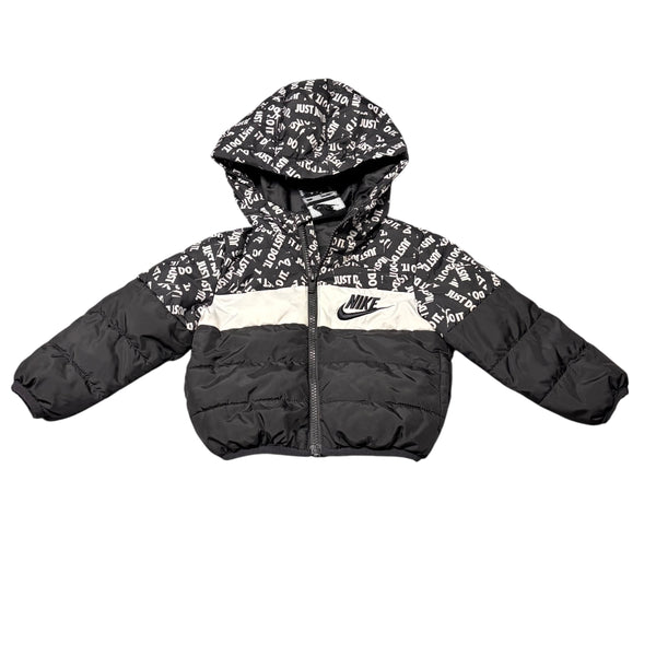 Nike | Black + White Puffer Jacket | 18M