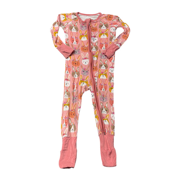 Little Sleepies | Bunny Pajamas | 6-12m