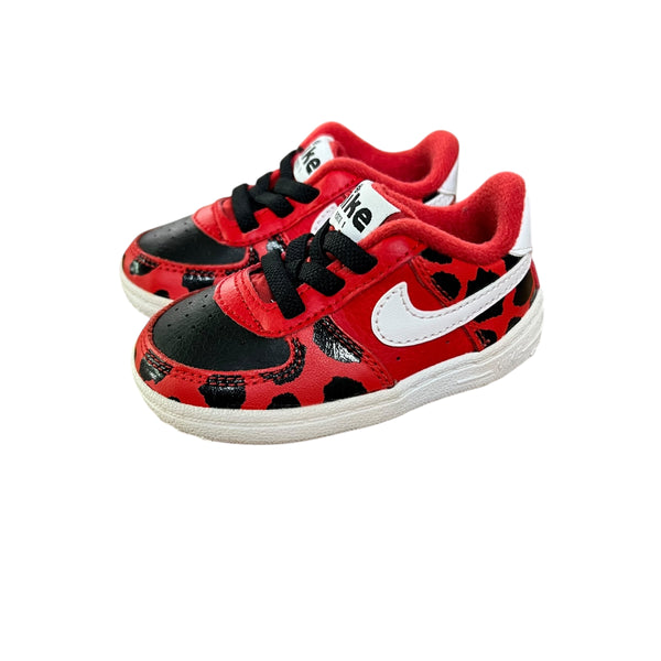 Nike | Red & Black Spotted Sneakers | 4 Infant
