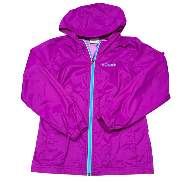 Columbia | Magenta Raincoat | 10-12