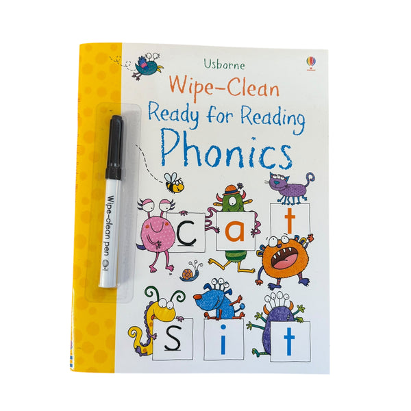 Usborne | Wipe Clean Phonics Book