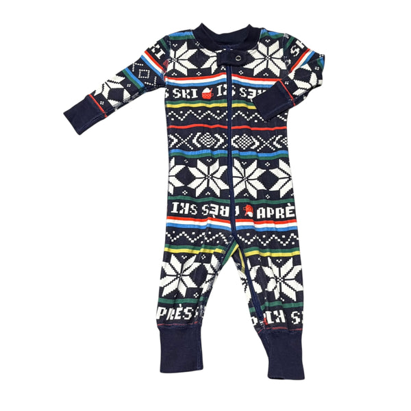 Hanna Andersson | Winter Ski Pajamas | 3-6 mos