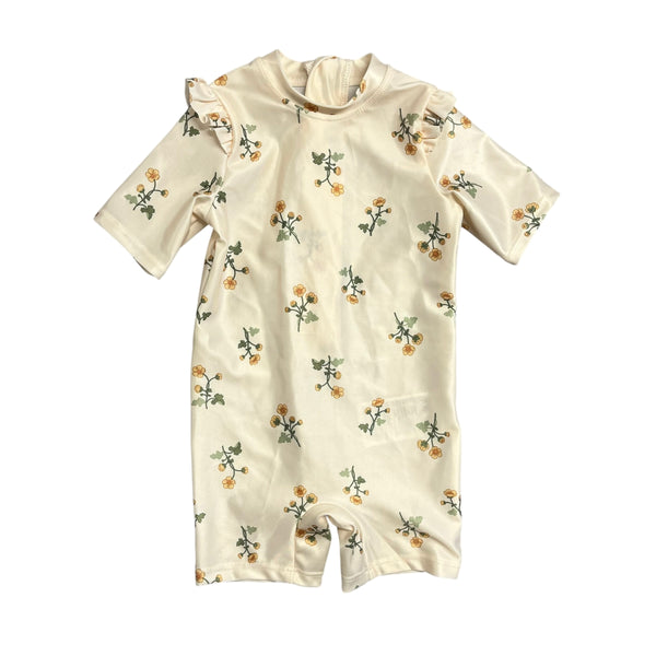 H&M | Floral Swimsuit | 3-6m