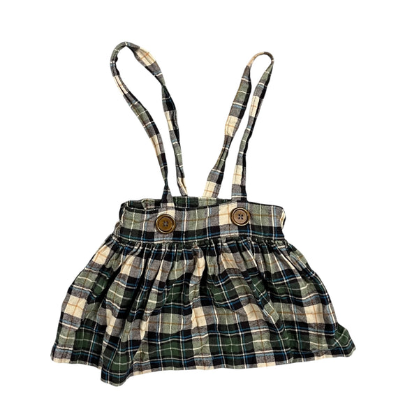 Nest + Nurture | Skirt with Suspenders | 4t