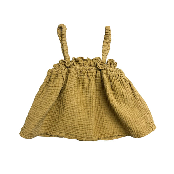 Zara | Crinkle Gauze Dress | 9-12m