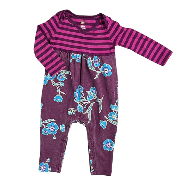 Tea | Floral Playsuit | 6-12m