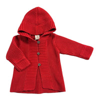 Tea | Ribbed Hooded Sweater | 12m