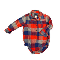 OshKosh | Plaid Onesie | 24m