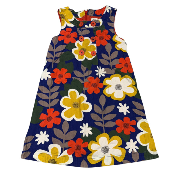 Boden | Corduroy Floral Jumper | 7-8