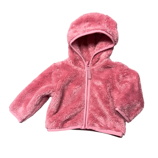 Primary | Pink Zip-up Jacket | 0-6m