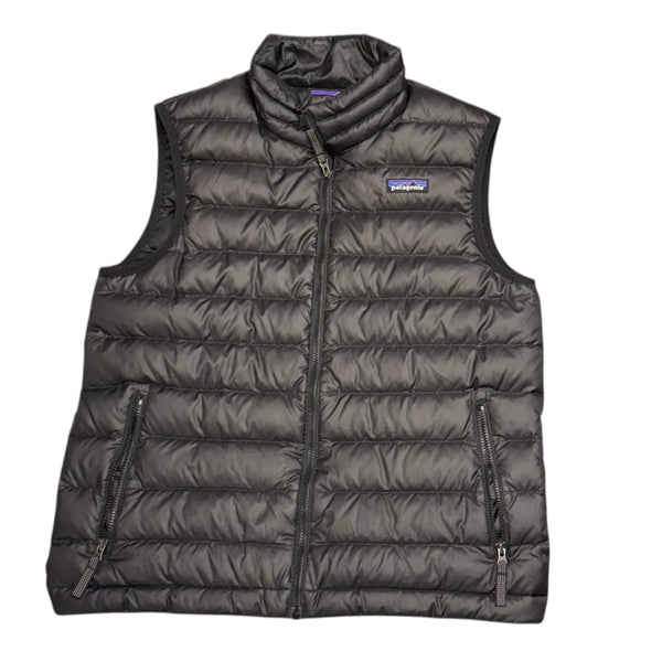 Patagonia | Black Quilted Vest | Youth 12