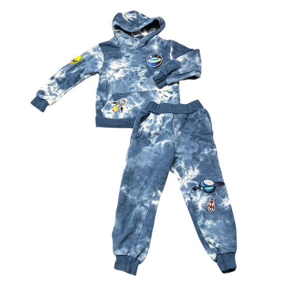 Lola + the Boys | Tie-Dye Space Hoodie & Jogger Set | 4