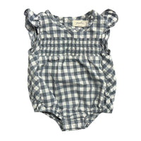 Pehr | Plaid Bubble Romper | 3-6m