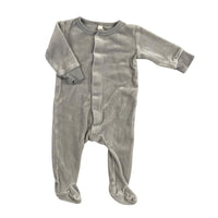 Quincy Mae | Velour Sleeper | 0-3m