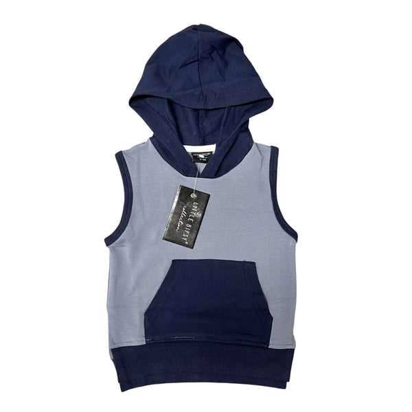 Little Bipsy | Sleeveless Hoodie | 12-18m | NEW