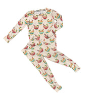 Bums & Roses | Bamboo Ramen Pajama Set | 2t