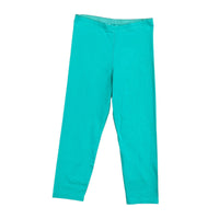 Tea | Teal Cropped Leggings | 12