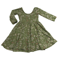 Alice + Ames | Green Floral Dress | 2T