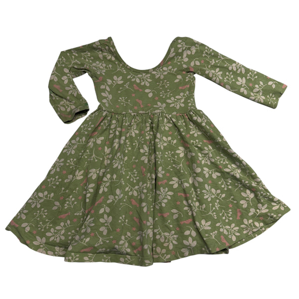 Alice + Ames | Green Floral Dress | 2T