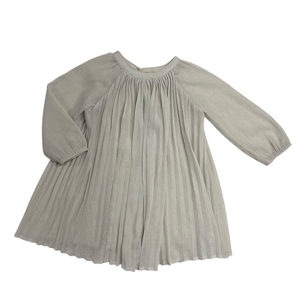 Gap | Pleated Silver Dress | 3t