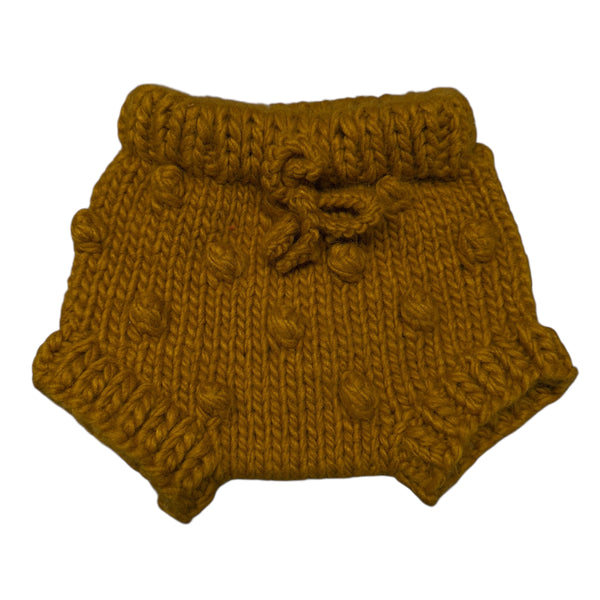 Blueberry Hill | Marigold Knit Bloomers | 3-12m