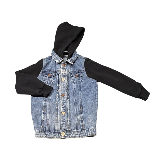 Little Bipsy | Hooded Denim Jacket | 4T-5T