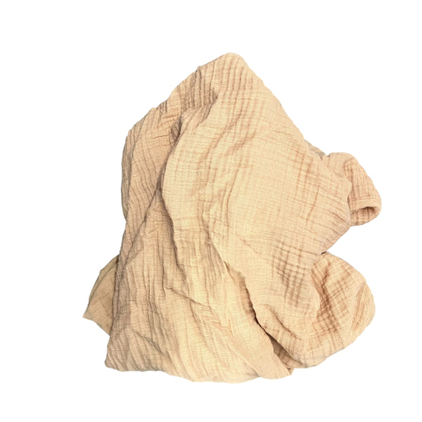 Newton | Cotton Crib Sheet | tan