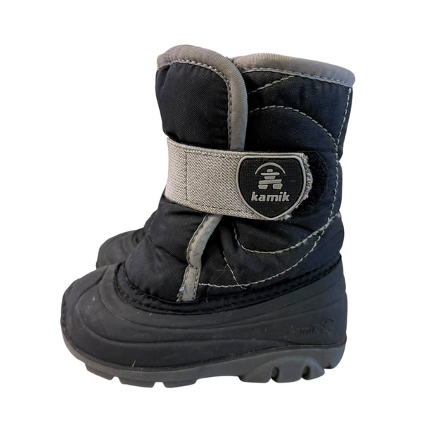 Kamik | Black Snow Boots | 5 Toddler