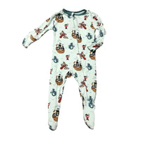 Free Birdees | Pirate Bamboo Footy Pajamas | 3-6