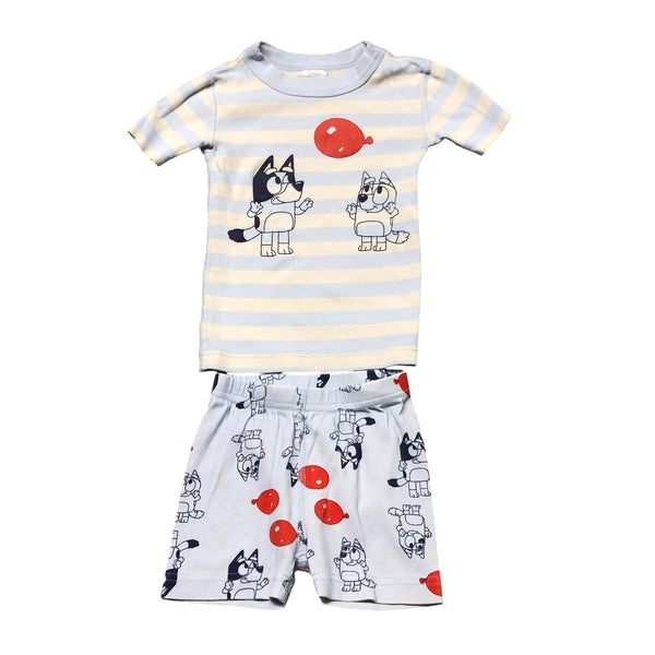Hanna Andersson | Bluey Keepy Uppy Shorts Pajamas | 3T