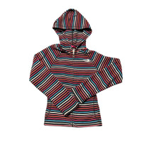 North Face | Multi-Color Striped Fleece Jacket | M 10/12