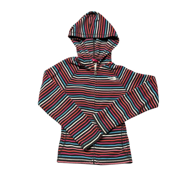 North Face | Multi-Color Striped Fleece Jacket | M 10/12