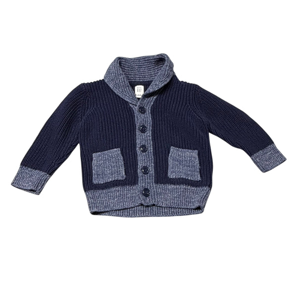 Gap | Navy Blue Cardigan | 18-24 months