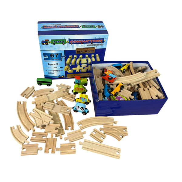 Tiny Conductors | Wooden Train Set