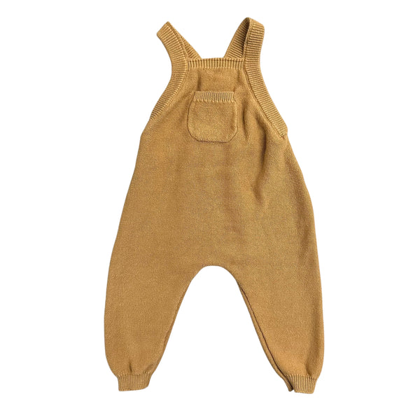 Quincy Mae | Knit Overalls | 0-3m
