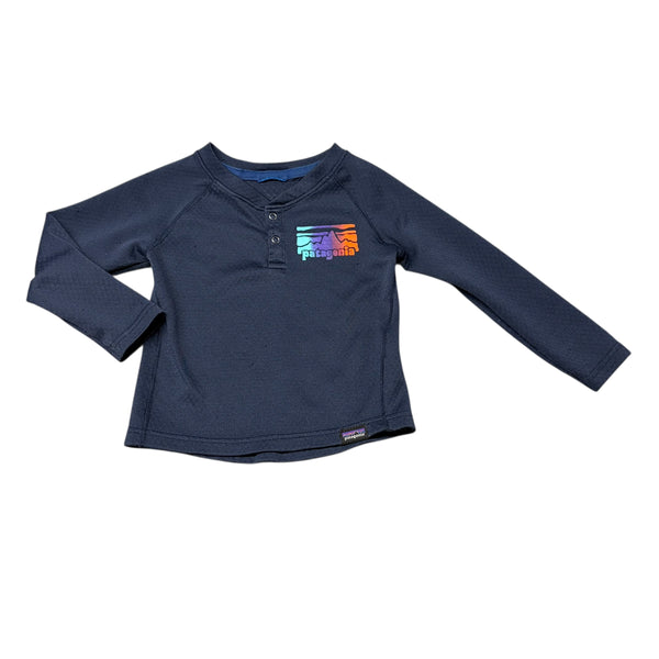 Patagonia | Navy Base Layer Shirt | 18-24M