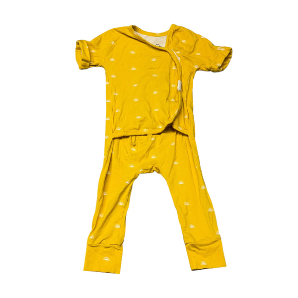 Bonsie | Yellow Sun Playsuit | 3-6 months