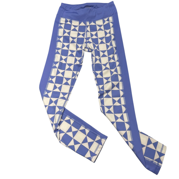 Hanna Andersson | Patterned Blue Leggings | 12