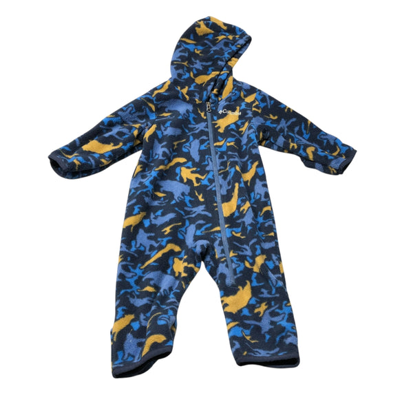 Columbia | Dinosaur Fleece Playsuit | 6-12 Months