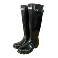 Hunter | Glossy Boots | 5 Womens