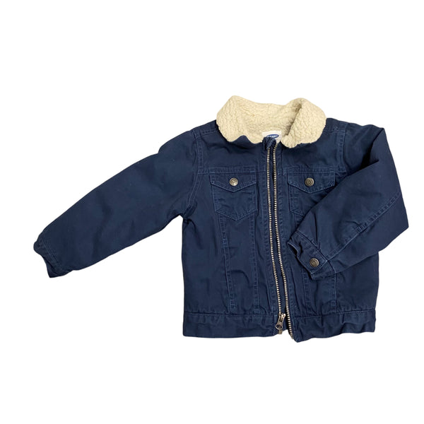 Old Navy | Sherpa Lined Jacket | 4t