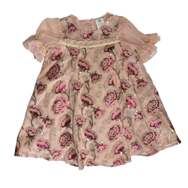 Disney | Sequin Rose Dress | 5t-6