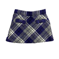 Janie and Jack | Purple Plaid Skirt | 12-18m