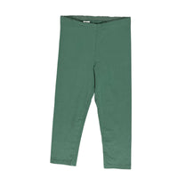 Tea | Green Cropped Leggings | 12
