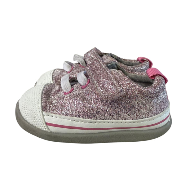 See Kai Run | Pink Sparkly Sneakers | 3 Infant